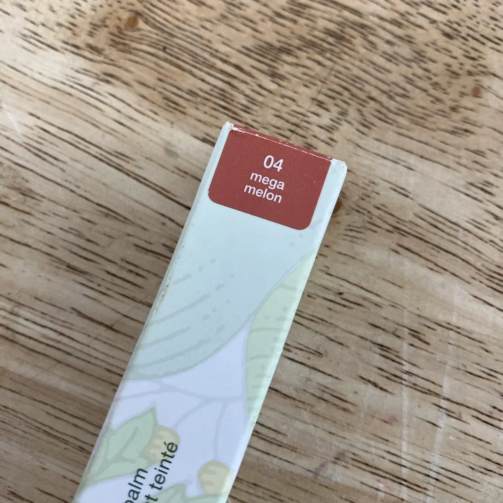Clinique‎ Chubby Stick Moisturizing Lip Colour Balm Mega Melon 0.10 oz NEW